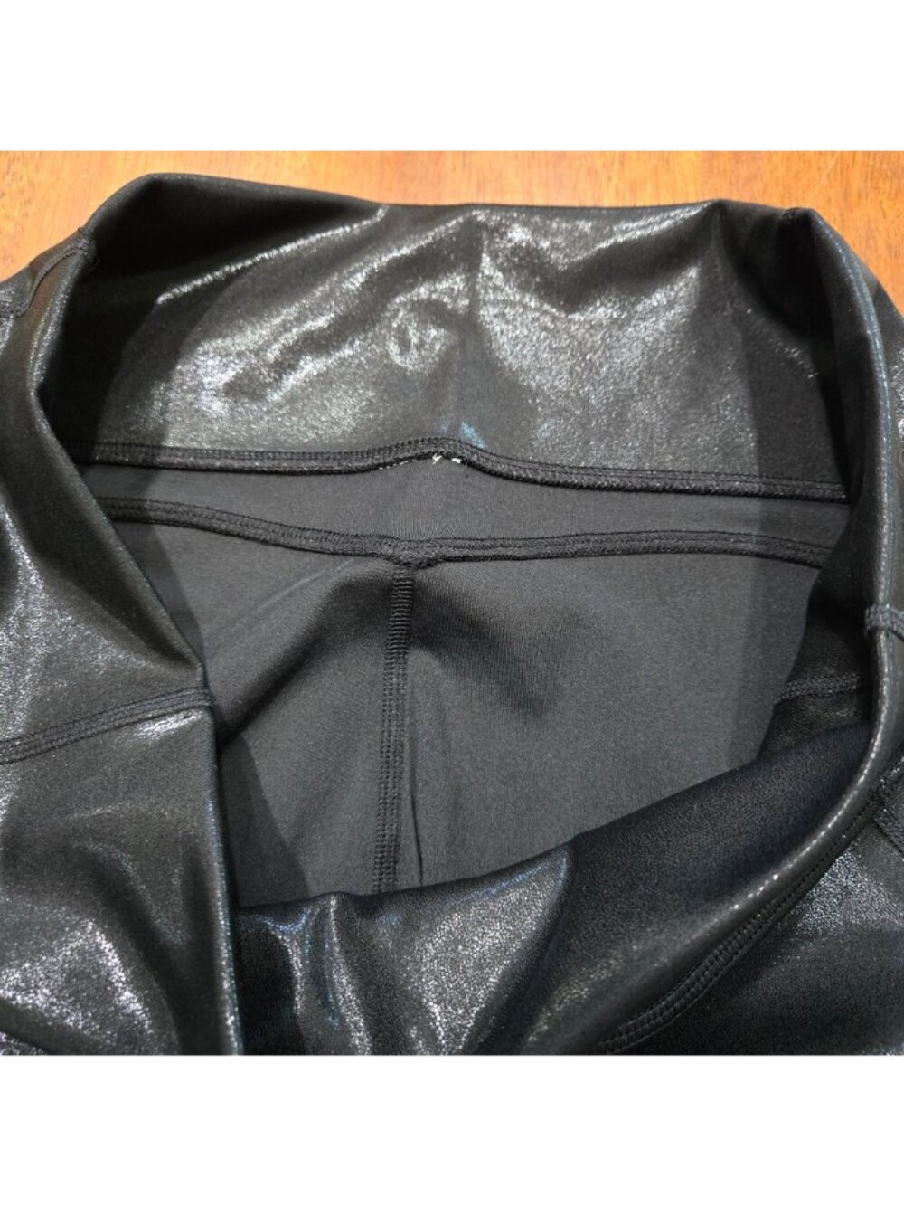 Fabletics Anywhere Motion365+ Shine High-Waisted Leggings Womens Size M (6-195) - Picture 4 of 10